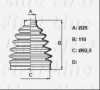 FIRST LINE FCB6380 Bellow, driveshaft